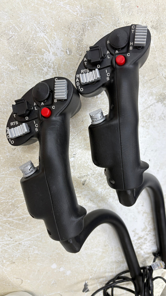 AH64 cyclic variant with momentary thumb switch – MaxFlightStick Flight ...