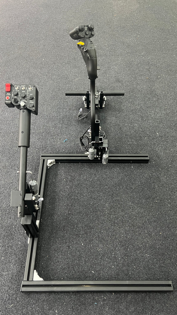 OH58D complete setup – MaxFlightStick Flight Simulator Control Systems
