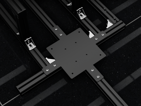 Cyclic base plate/frame adapter
