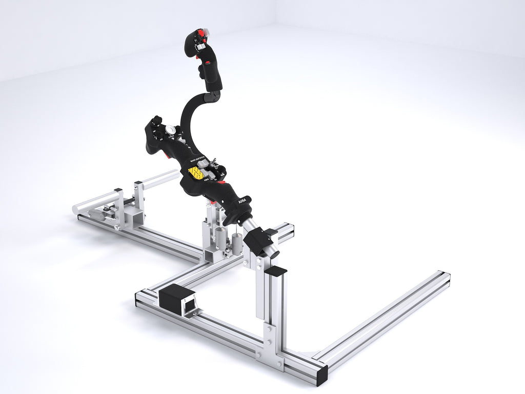helicopter simulator joystick cyclic collective pedals APACHE-2026 MAX – MaxFlightStick Flight Simulator Control Systems