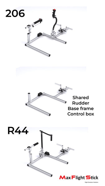 R44 + B206-2024 Max 2in1 Package (combination of controls can be customized)